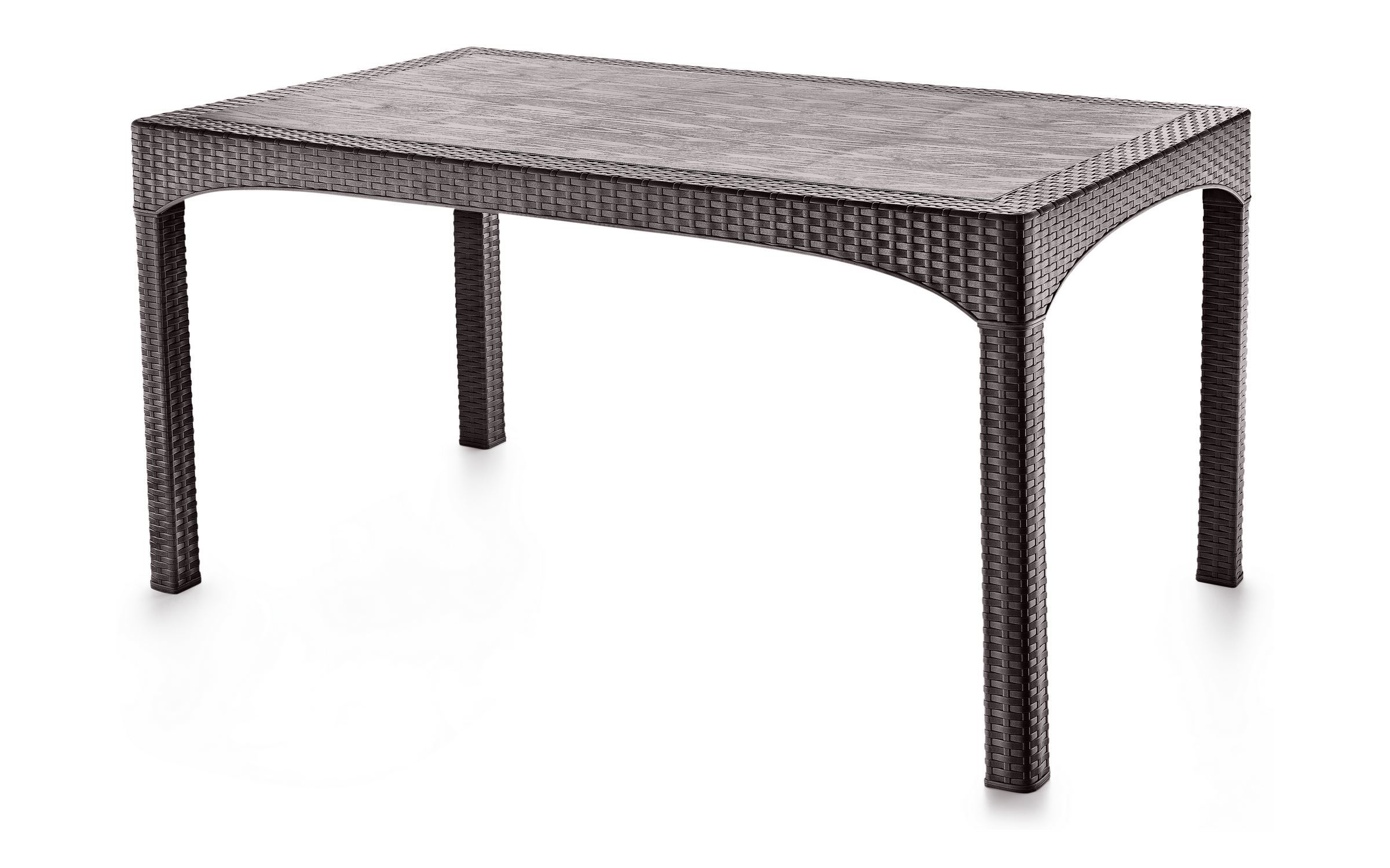 Masa de gradina Atesa 150, maro inchis  2